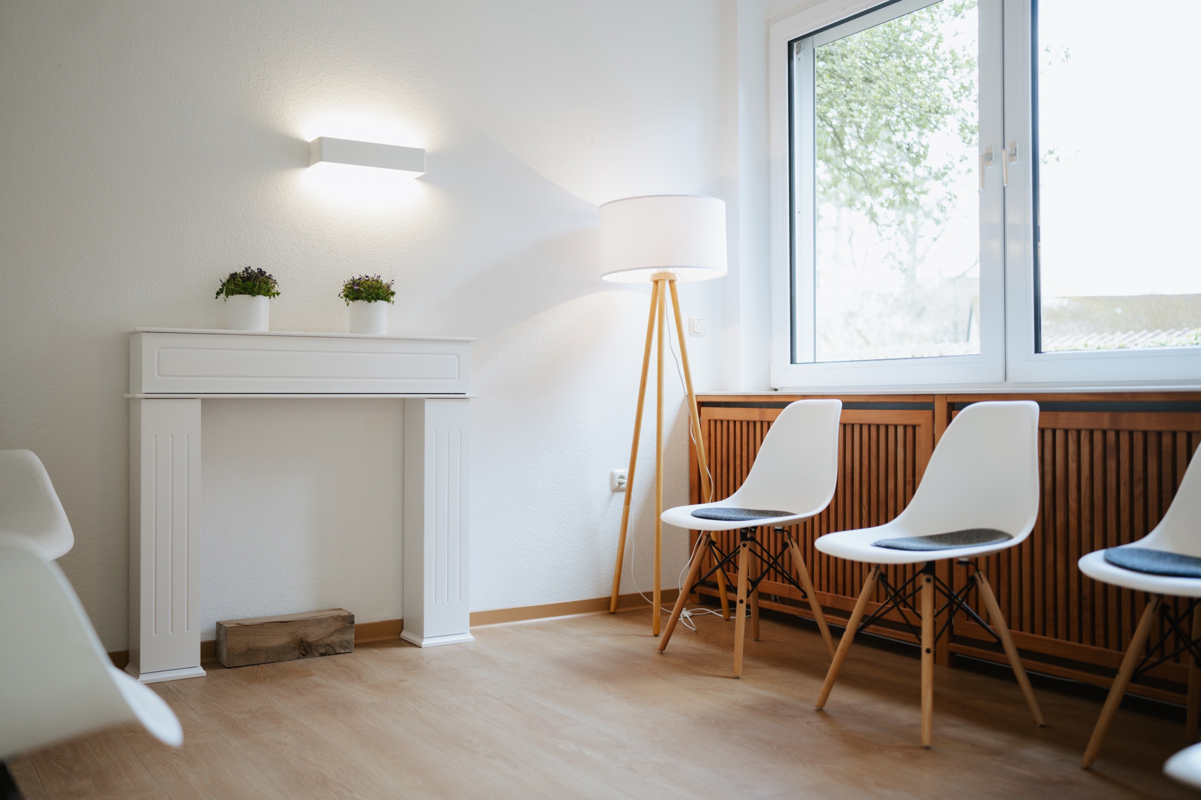 Wartezimmer der Praxis